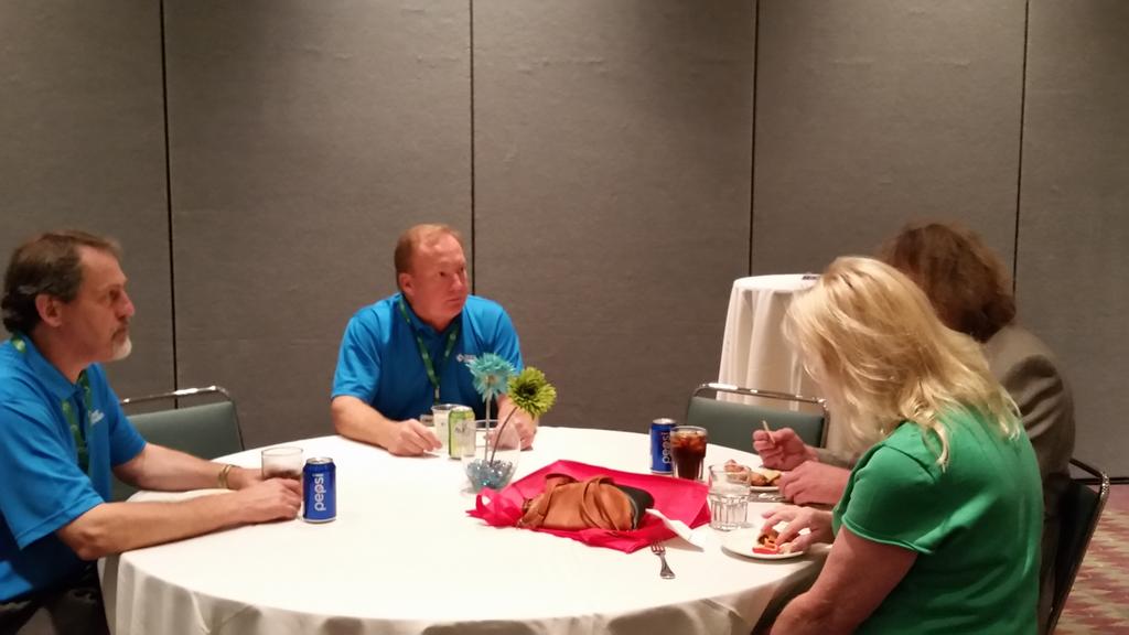 #WEEC attendees enjoy Duke Energy hospitality. #WeAreDE