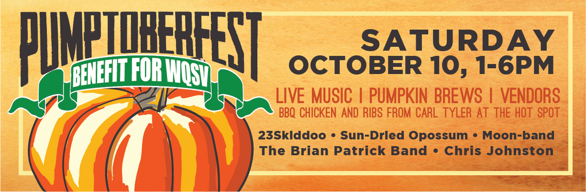 Join us at Sunspots Pavilion stage, downtown Staunton on Oct. 10...