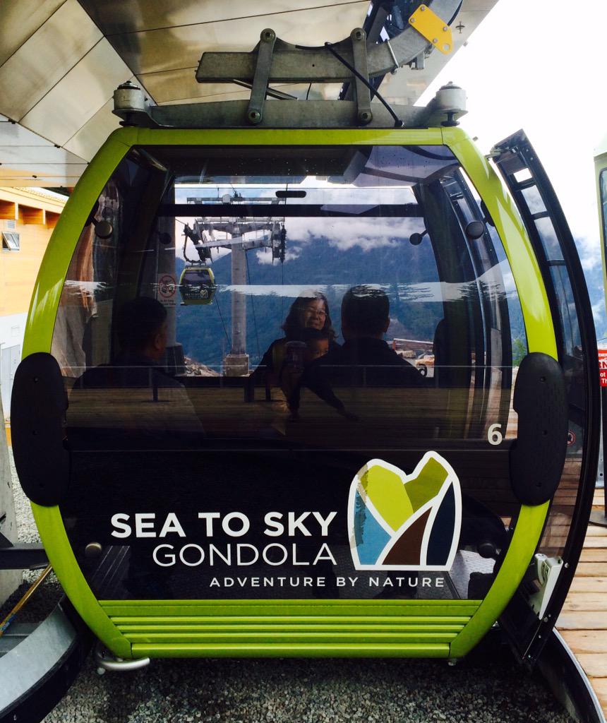 elysemailhot's tweet photo. Ready for the ride? A must see when visiting BC @seatoskygondola #GoMedia2015 #discoversquamish #keepexploring http://t.co/a2Sc74kPZu