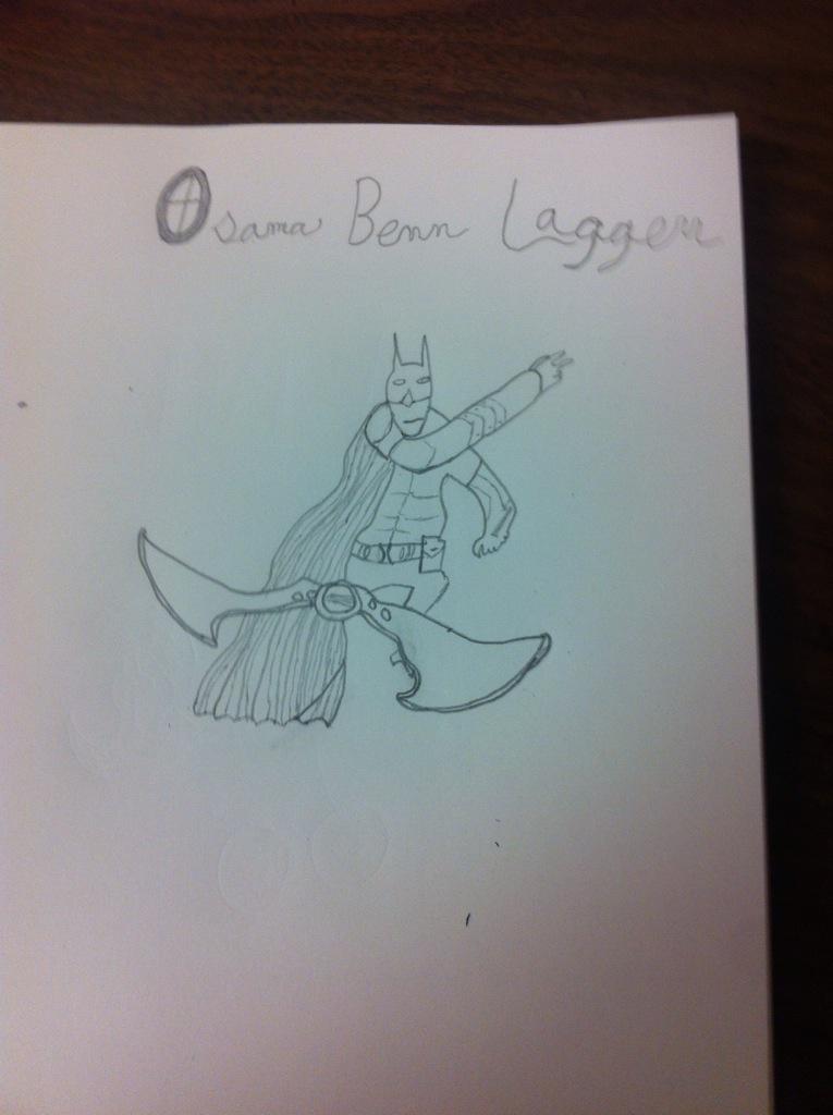 MiStDrizzle's tweet photo. When you can't draw but your bored in ISS. http://t.co/louiF6D5eo