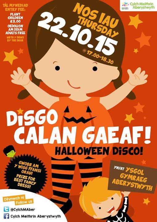Poster ein Disgo Calan Gaeaf! Halloween Disco Poster! Please share! Diolch eto <a href="/dyfanw/">dyfanw</a> ti'n seren!