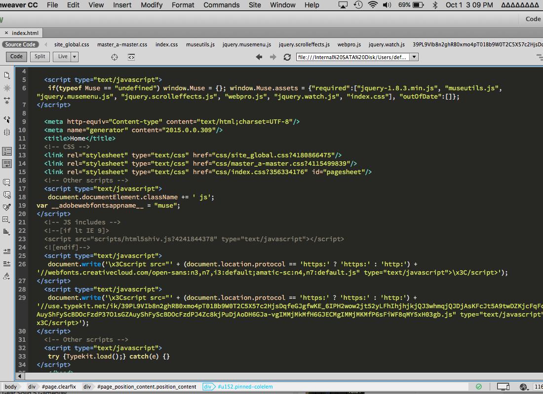 GDiarraGdesign's tweet image. #Dreamweaving with style!! #Coding #Codefreak #Adobedreamweaver