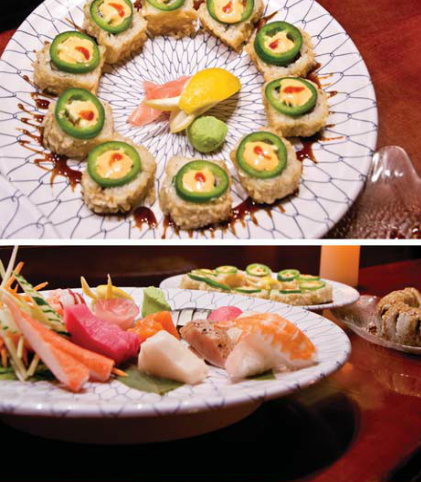 DestinationsSA's tweet photo. There's more than just flames at #SumoJapaneseSteakhouse #Sushi https://t.co/cI4JOdhEXa
