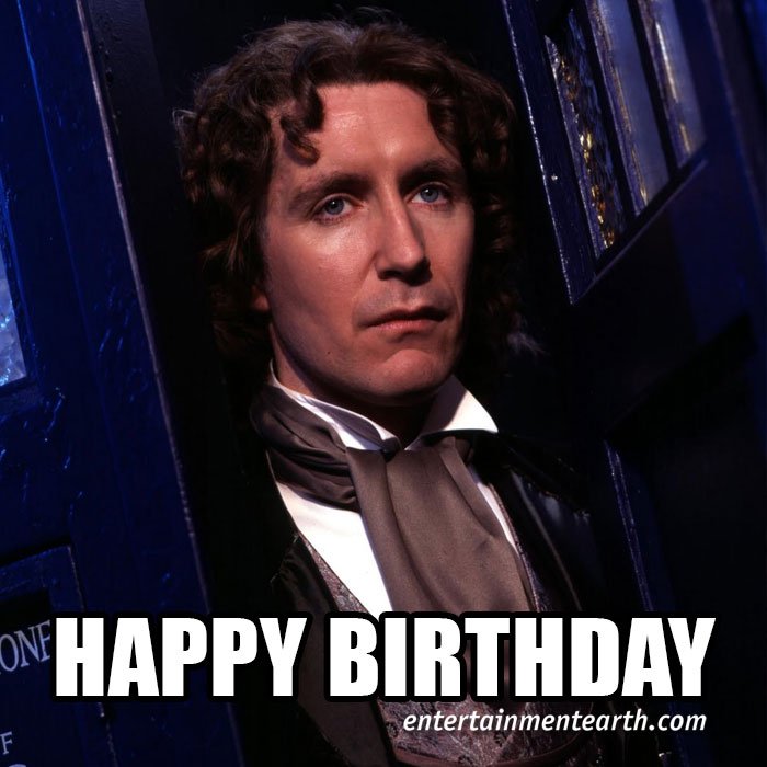 Happy 56th Birthday to Paul McGann of 
