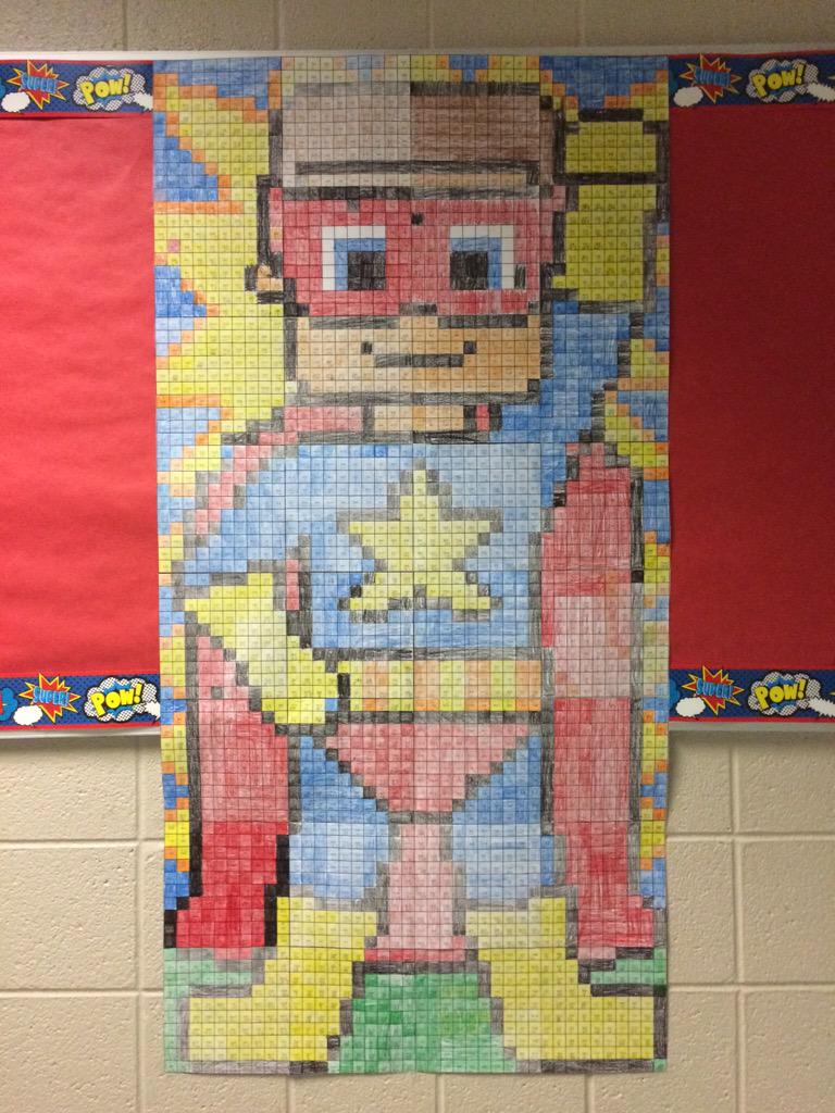 MsCasper94's tweet photo. My class made a super bulletin board today! #ci4000 #multiplyguy http://t.co/G7F0RMDyhL