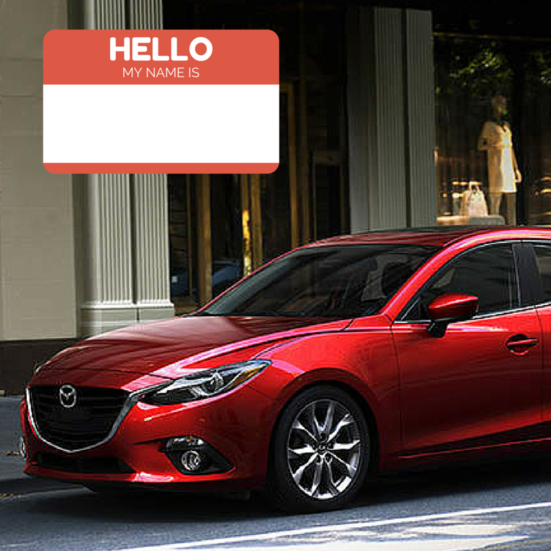 WalserMazda's tweet photo. Tell us what you named your car! #NameYourCarDay http://t.co/21P6aVCRjR