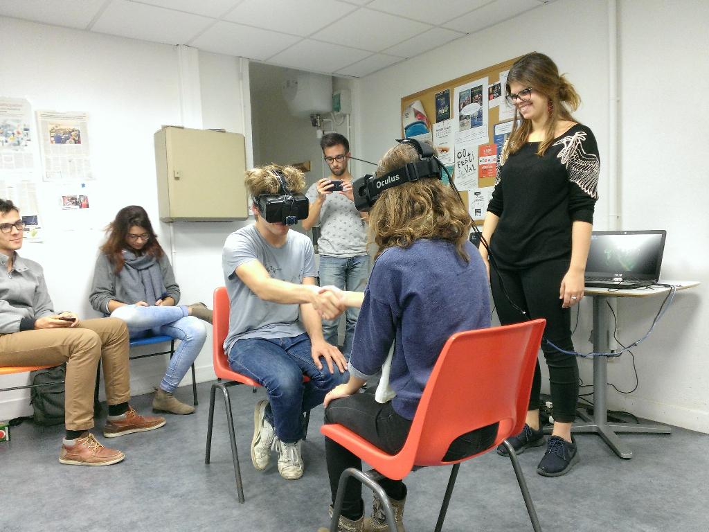yonidayan_'s tweet photo. #nuitblanche preparations with #oculus #vr @beanotherlab http://t.co/FDBsk9FHuf