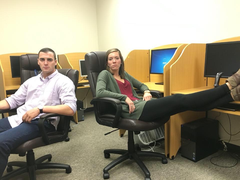 MUMediaBrainLab's tweet image. We take research very seriously. #DreamTeam