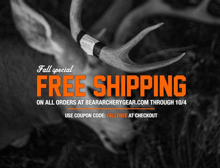 BearArchery's tweet photo. Free shipping on all Bear gear orders this weekend at http://t.co/hOimU2RNBw #bear16 #walkamonglegends http://t.co/7wLVN5V7xJ