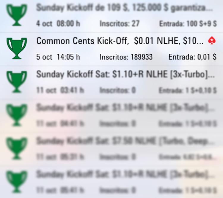 PokerStarsLatam's tweet photo. ¡Ya acreditamos a los participantes de #TorneoKickOff!
Les recordamos: Será el Lunes a las 14:05 ET (ID: 1319033195) http://t.co/j4qOcSLG9C
