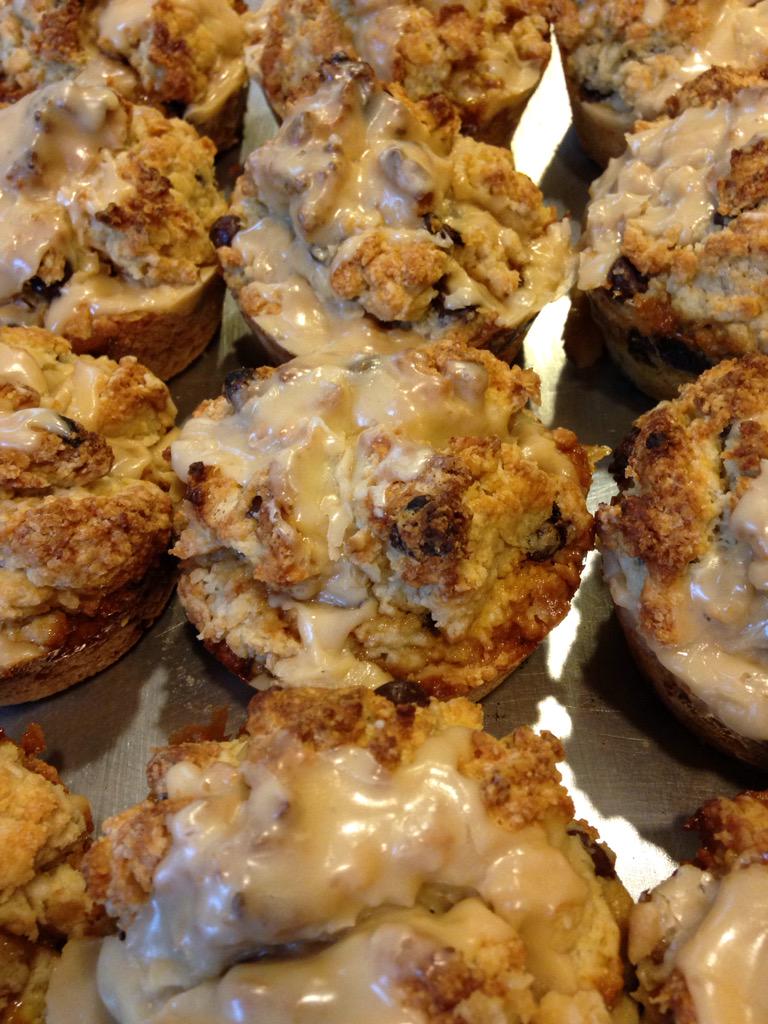 coffee2belair's tweet photo. Salted Caramel Chocolate Chip #scuffins ft. @mouth_party caramel sauce! Get yours @coffee2belair tomorrow! http://t.co/yx6Z0hdJEt