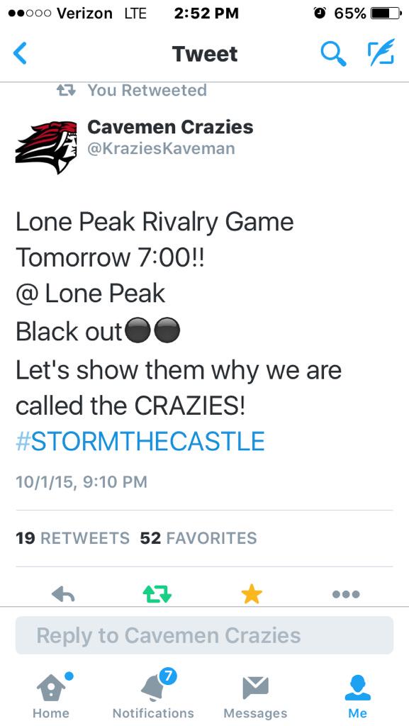 American Fork High tweet media