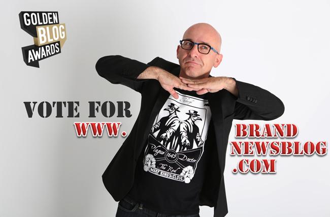 HerveMonier's tweet photo. @EmmanuelleL9 Votez pour propulser le BrandNewsBlog aux Golden Blog Awards 2015 ! :-) http://t.co/wibFPZaloY #GBA6 http://t.co/uK49RzIjks