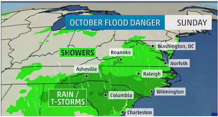 ServeDC's tweet photo. 2-4 inches of rain anticipated Fri/Sat/Sun Use http://t.co/7hXOKo1jp0 Prepare home/business for floods. #GetReadyDC http://t.co/OXJkI2Frzh