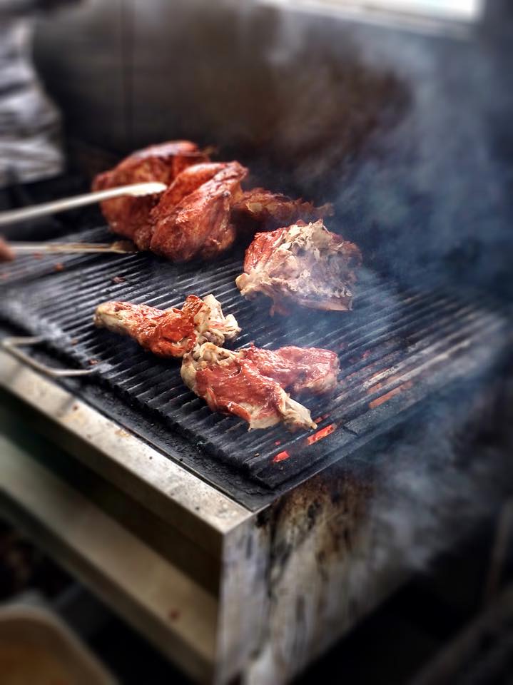 Pavo asado al carbón, preparado con los ingredientes de la región, sólo en Restaurante La Tradición #Mérida #Yucatán