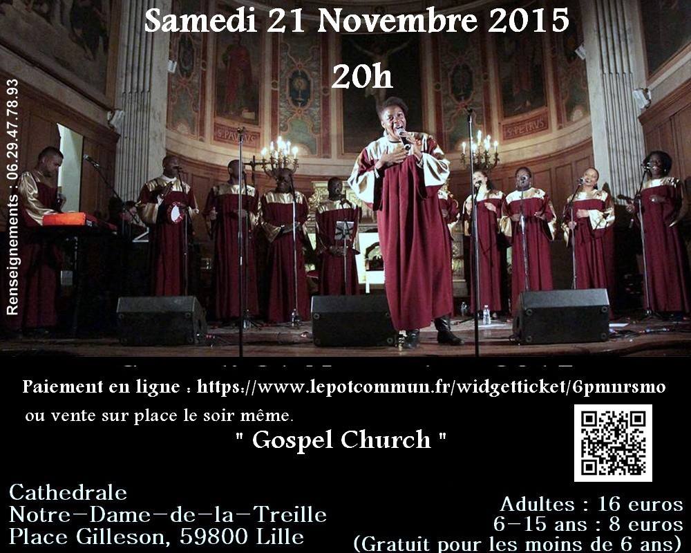 @flaviiie06 venez vivre le Gospel avec le Gospel Church des voix uniques comme dans les églises d'Harlem