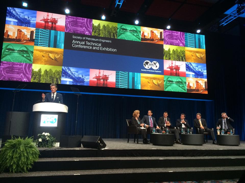 MortenPaulsen_'s tweet photo. This week's highlight in #Houston: #ATCE2015! Excited to see SPE adapt to the new normal &amp; develop E&amp;P 2.0 @SPEtweets http://t.co/8etO56R7D1