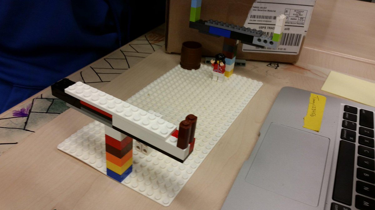 WickedDecent's tweet image. Such #edjoy today as Eng 9 prototyped #cardboardchallenge problems, joys &amp;amp; passions of others #edchatme #dtk12chat