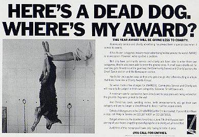 MnrCD's tweet photo. Advertising is in more trouble than this dog. http://t.co/iMhJ2HD6v5
