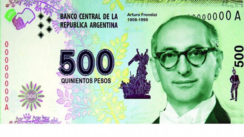 LANACION's tweet photo. Proponen crear un billete de $500 con la cara de A. Frondizi 
¿Estás de acuerdo?
RT-Sí
FAV-No
http://t.co/wO43JgXX0e http://t.co/rcM5si8SUE