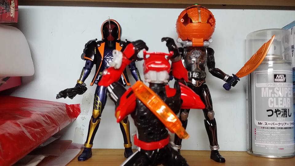 GuSTaVauMJRI's tweet photo. Kamen Rider x Kamen Rider Gaim & Ghost - Movie Taisen 2017 (^∀^) #FruityGhost #PhantomOrange http://t.co/v9crQ1nnqn