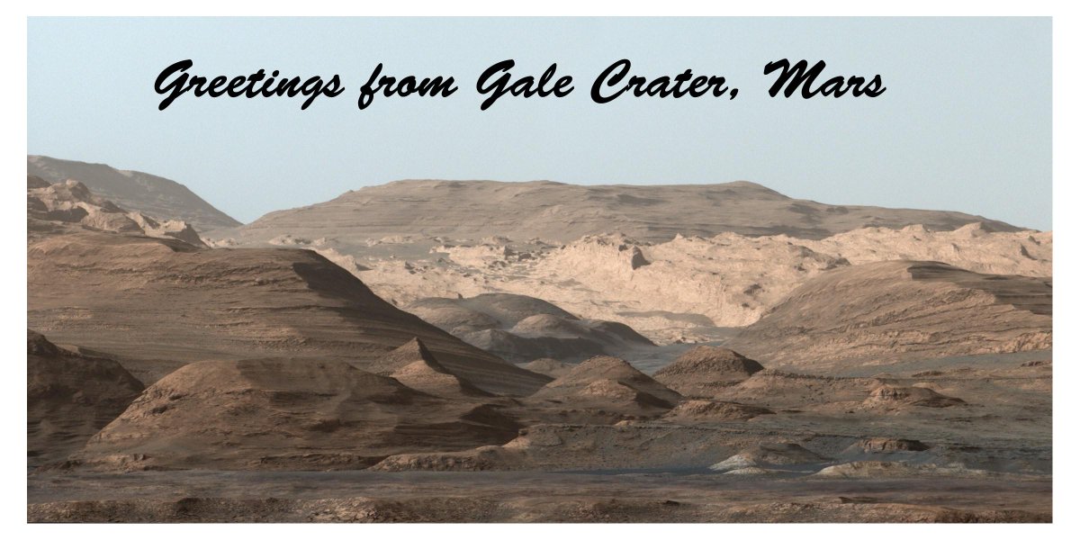 MarsCuriosity's tweet photo. Greetings from Mars! Here's what's up in the foothills of Mount Sharp http://t.co/yHfjPvN1S0 #JourneyToMars http://t.co/rIajGaALNu