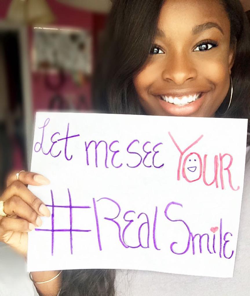 Happy #WorldSmileDay! Lemme see ur #RealSmile <a href="/Invisalign/">Invisalign</a> donates $1 to @OperationSmile for every #RealSmile posted!