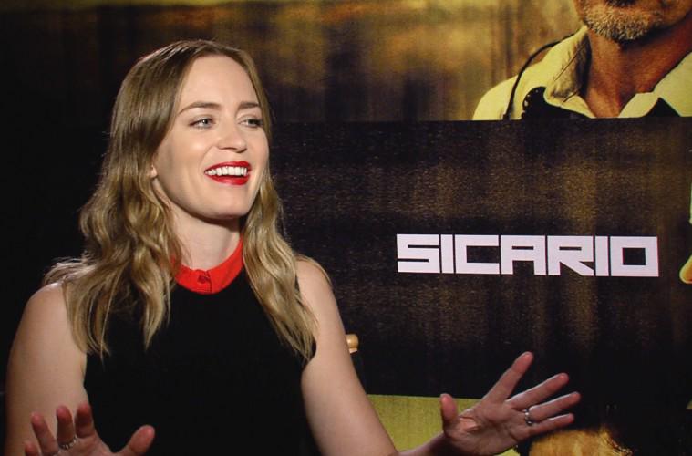SicarioMovie's tweet photo. Watch the #Sicario cast talk border-lines &amp; margarita parties with @TribecaSL! http://t.co/Lj2wRaywkl #EmilyBlunt http://t.co/sS1K2elfKg