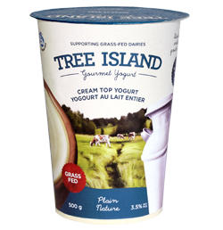 Treeislandyog's tweet photo. Our Cream Top Container just got a new look! Super pumped to make the change #lessplastic #newart #samerecipe http://t.co/602ArfmV9c