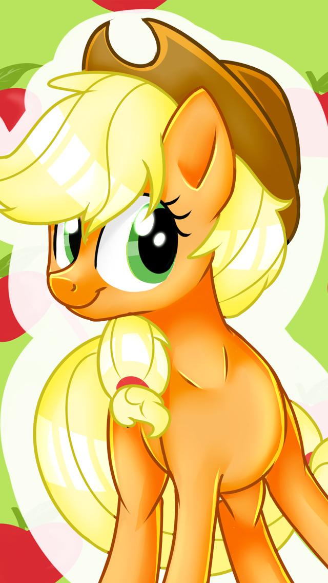DannaconDc's tweet photo. @MLPFiM_Apple look but is applejack!!! http://t.co/XT48IQdZxn