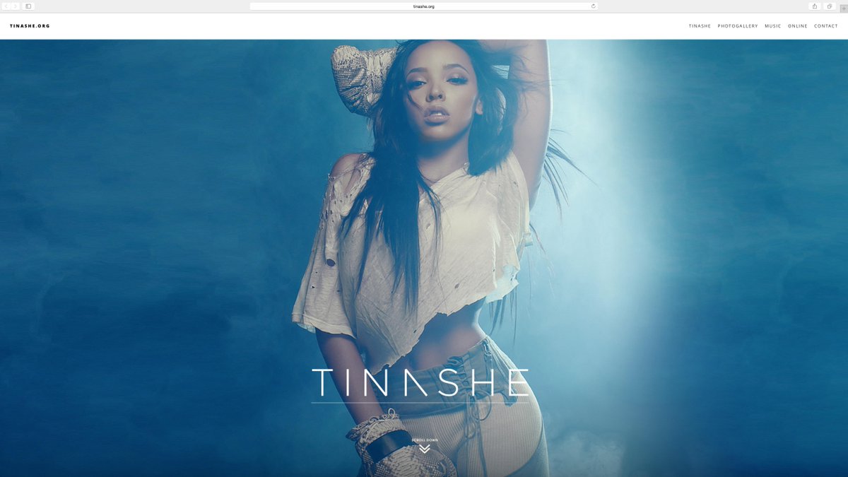 TinasheOrg's tweet photo. Have you guys seen our new website header featuring Queen @Tinashe? 😍 http://t.co/KgfJLkKi0i