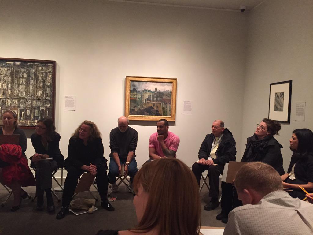 betterbesloane's tweet photo. Creativity Now! #Metk12 @metmuseum making connections between art & science, ss, math, ela (@nycwp)! #mineolasteam http://t.co/mPBda7GvIf