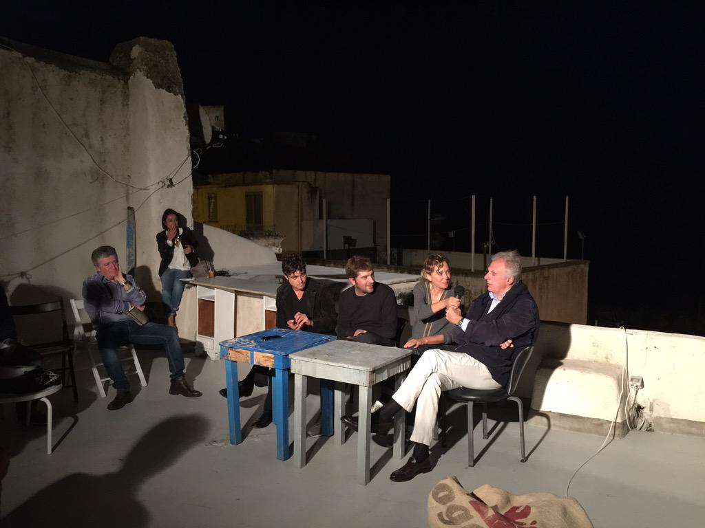 Procida2015's tweet photo. Conferenza stampa apertura #Artethica con #Scamarcio Valeria #Golino e Marco Risi #cinema @visitcampania1 http://t.co/Eaa0aJ15Du