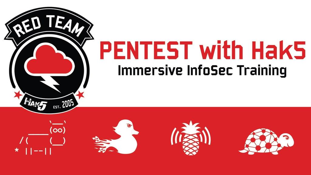 Pentest with Hak5 - New Dates Available - youtu.be/keu6hBc5h-g via Hak5