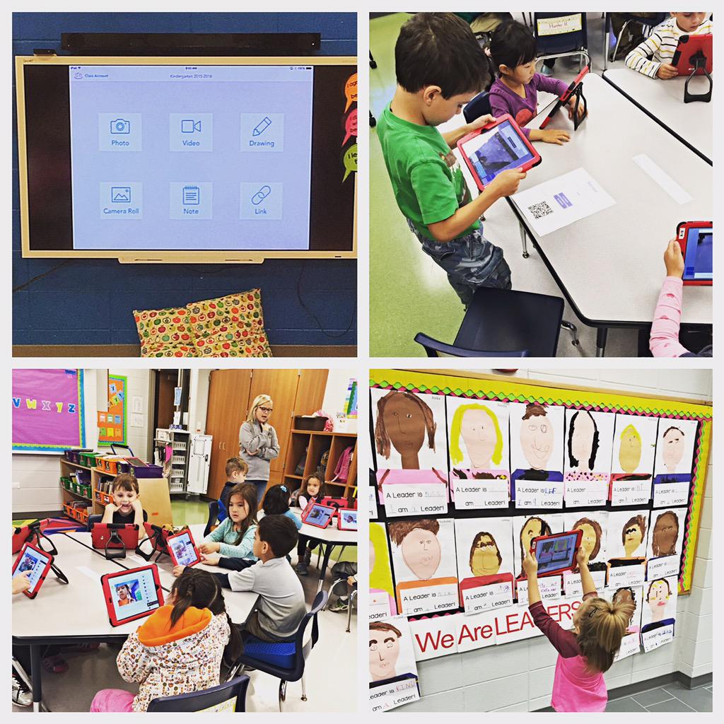 lizloughnane's tweet photo. Kinder started their @Seesaw today and it was a great success! They had so had so much fun! @MsFetzersKClass http://t.co/YZcBACM6Zm