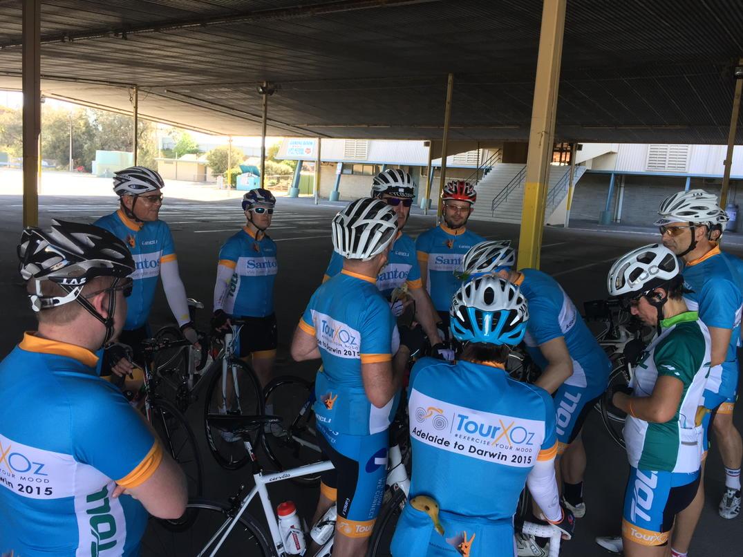 The Love group meeting to discuss tiding tactics #tourxoz