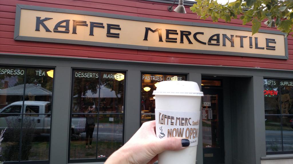 c_brandie's tweet photo. Enjoying an afternoon pick me up! @KaffeMercantile #WheninUtah #IfeellikeImCheating http://t.co/KiuCN3FRSW