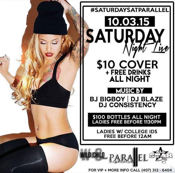 AveryWing's tweet photo. 18+ #SATURDAYSATPARALLEL #ORLANDO #ORLANDONIGHTLIFE Screenshot photo show at the door! #Coraslist #SATURDAYNIGHTLIVE http://t.co/icPMnTeKcf