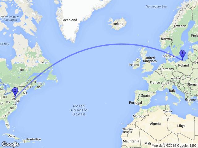 Random Distance On Twitter The Between Luzino Poland And Random Distance