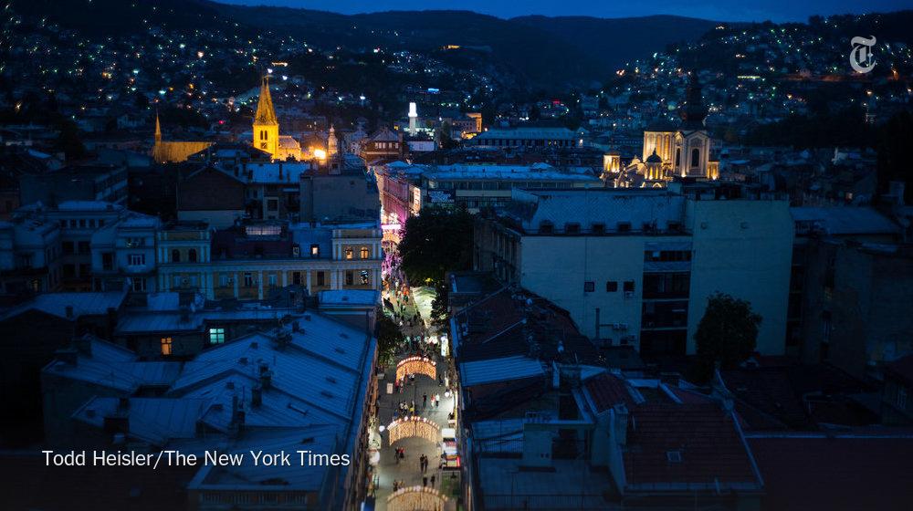 nytimes's tweet photo. Falling under the spell of Sarajevo http://t.co/g9CUoHoQhE http://t.co/xrjpO6MRKx