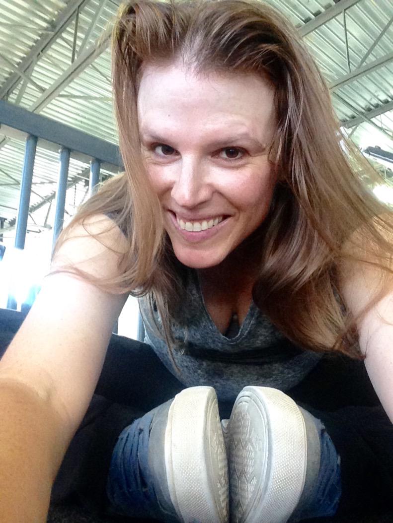 GloriousAllianc's tweet photo. Friday. Can the make-up. Ditch the heels. Combine yoga, Krav and @rockinmodels ... #EquestrianWorkout http://t.co/qBboZE5ZTx