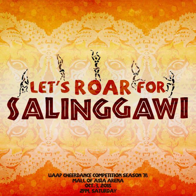 Salinggawi_UST's tweet photo. #GoUSTe #Salinggawi #UAAPCDC2015 http://t.co/GukW6M4fKZ