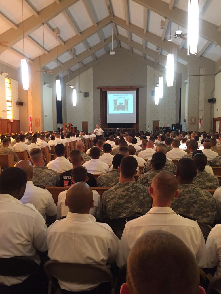 STLSapper's tweet photo. The State of the Brigade Brief highlighting our accomplishments. #PACOMsUnitOfChoice @130thEngBde @8thTSC http://t.co/lkn1aMHjMy