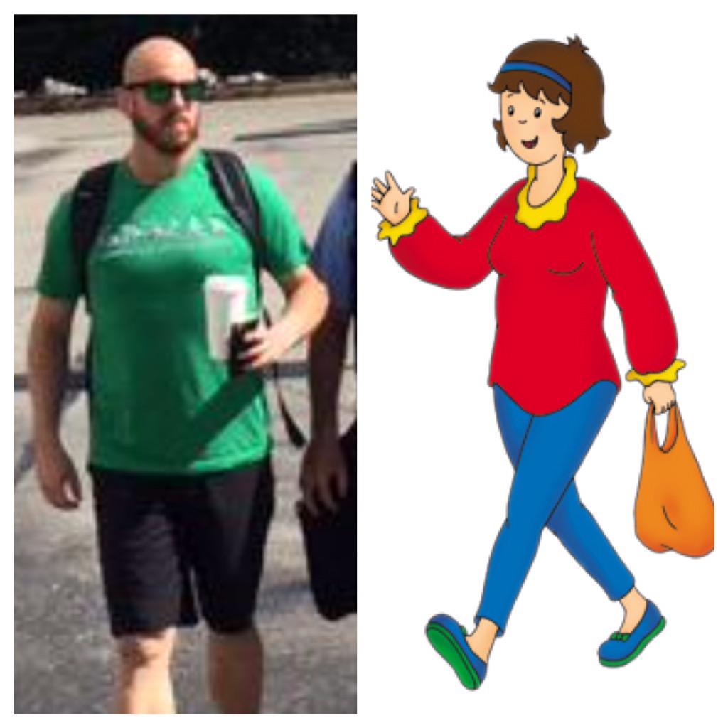 caillou mom