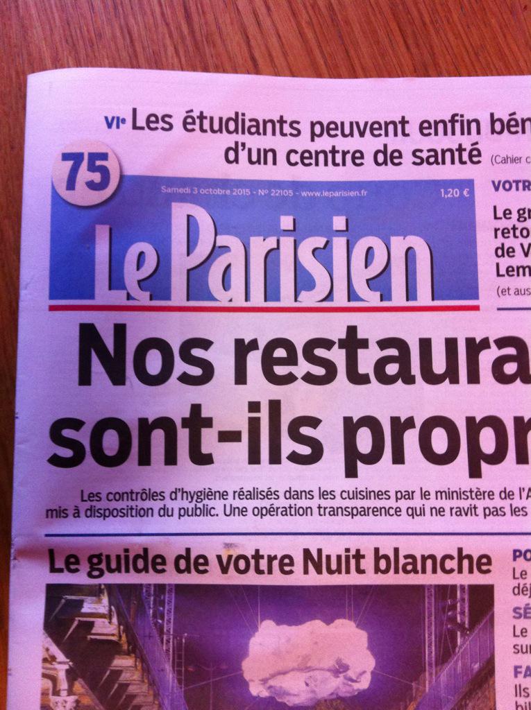 ogoujat's tweet photo. @le_Parisien abonné à l'édition 77, je reçois pourtant l'édition 75 ce matin... Qu'en pensez vous ? http://t.co/ue7A8yyCSF