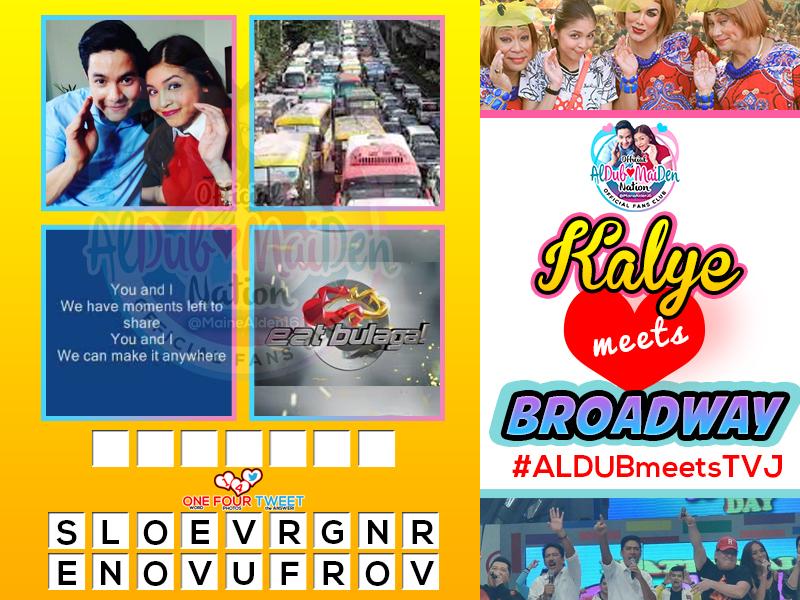 MaineAlden16's tweet image. 1-4-Tweet Level 2!
1-WORD
4-PICS
TWEET THE ANSWER &amp;amp; use the Hashtag!

@aldenrichards02 @mainedcm 

#ALDUBmeetsTVJ