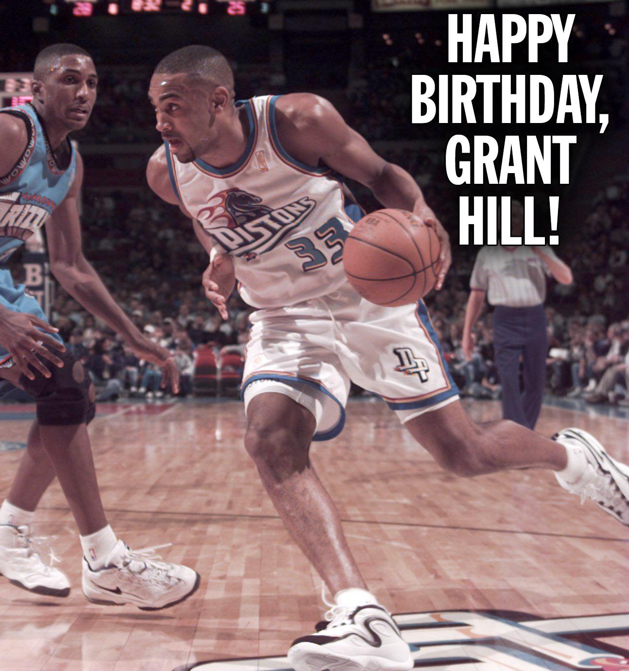 Happy birthday to former player Grant Hill! 