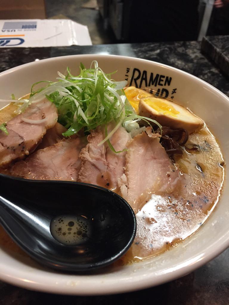 Trying out Ramen Champ in Chinatown for the first time. Look good <a href="/MatzeOne/">Matze Katze</a>?