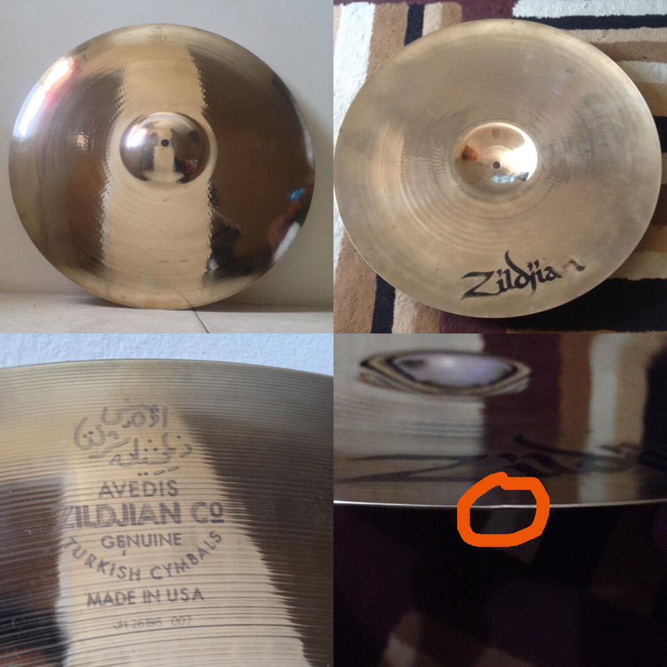 A cust.med.ride 20", 1,350. minus logo &amp; bag.pinggir kepentok kecil (bukan dent/crack), 081320141253 <a href="/DrumBagus/">@DrumBagus</a>