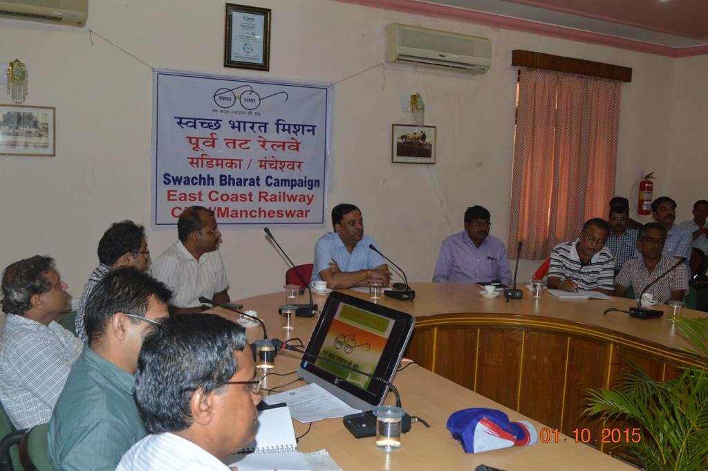 MCS_Workshop's tweet photo. Swachh Bharat Abhiyan seminar @MCS_Workshop @eastcoastrail @RailMinIndiawas #SwachhBharatabhiyan on 01/10/15 http://t.co/MnOiFYAzGF